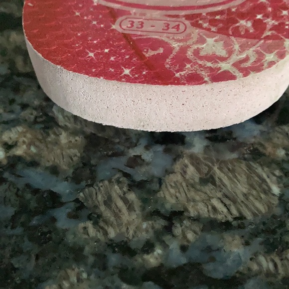 HAVAIANAS PRINCESS FLIP FLOPS SIZE 3/4 - Picture 6 of 9